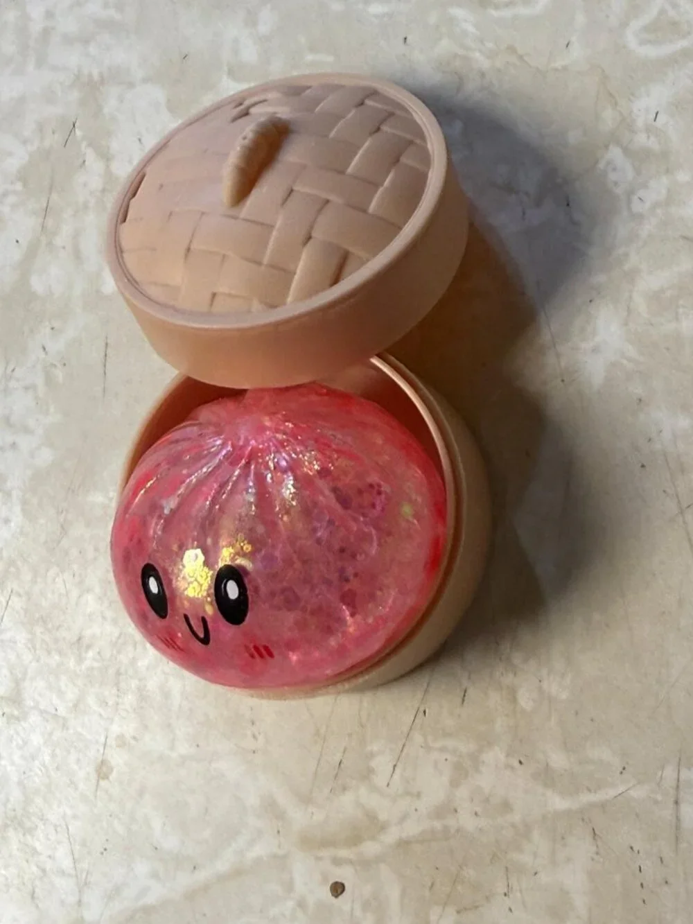 Squishy Dumplings Dim Sum Toy ( 1 Pack ) - Picture 2 of 5
